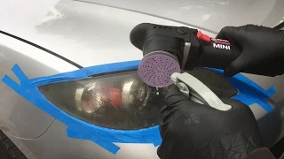 PROFESSIONAL HEADLIGHT RESTORATION STEP BY STEP DIY