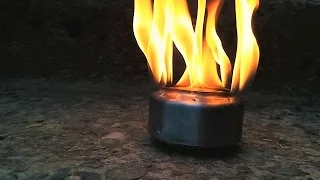 How to make an alcohol burner