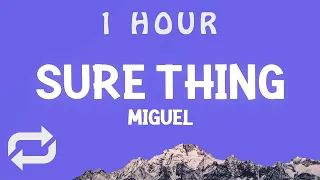 [ 1 HOUR ] Miguel - Sure Thing Sped Up (Lyrics)