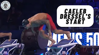 Caeleb Dressel's Start