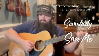 Save Me, Jelly Roll, Guitar Lesson With Tab