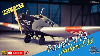 Junkers F.13 Revell 1/72 Full Built #modelling #airbrushing #revell