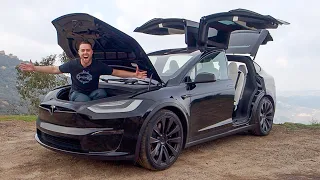 Tesla Model X Plaid Review! *The World's FASTEST SUV!*