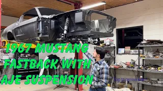 1967 mustang gets suspension by @ajesuspension