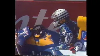 Gran Premio del Portogallo 1992: Incidente di Patrese con Berger e ritiro di Martini