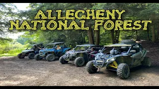 Allegheny National Forest ATV Trails | Kinzua Bridge | Can Am Maverick X3 | Polaris RS1 | XP1000