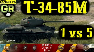 World of Tanks T-34-85M Replay - 10 Kills 4.7K DMG(Patch 1.4.0)