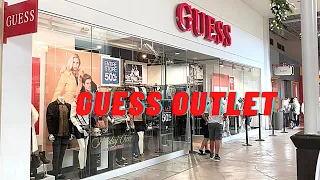 GUESS OUTLET STORE Shop With Me | Clothing/Handbag/Wallet/Sunglasses