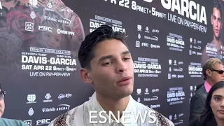 Ryan Garcia React To Tank Saying He Only Has Left Hand & Why Their A Rehydration Clause EsNews