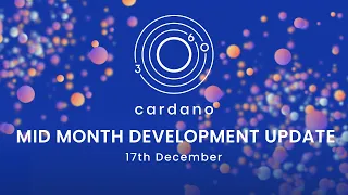 Mid Month Development Update – December