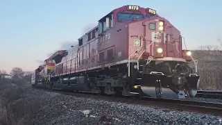 Rolling Meet! CP 231 - 8173W at Oshawa West - March 15, 2024