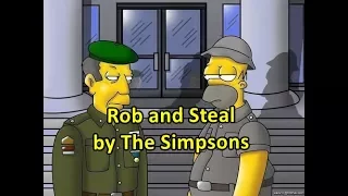Vocabulary use: Rob and Steal (The Simpsons)