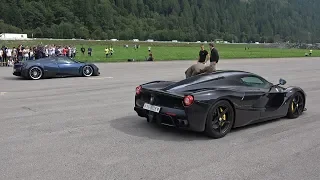 Ferrari LaFerrari vs Pagani Huayra Roadster vs Koenigsegg Agera R