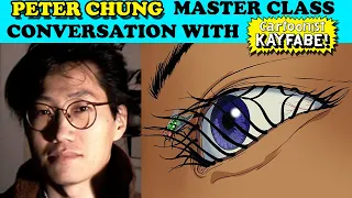 PETER CHUNG Master Class Conversation with CARTOONIST KAYFABE On Storytelling and More!