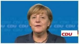 Angela Merkel: "Am Sonntag beide Stimmen CDU"
