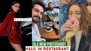 Sila Turkoglu New PhotoShoot !Halil Ibrahim Ceyhan in Restaurant