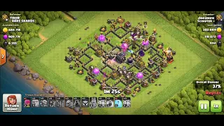 coc th9 attack #miss freeze spell