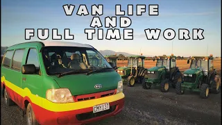 VAN LIFE while working full time VLOG