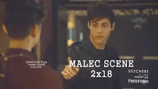 Shadowhunters 2x18 Magnus Alec Talk about Trust  Malec Season 2 Episode 18