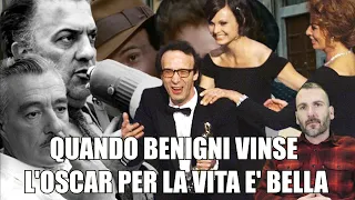 Quando BENIGNI vinse l'OSCAR per LA VITA E' BELLA