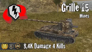 Grille 15  |  8,4K Damage 4 Kills  |  WoT Blitz Replays