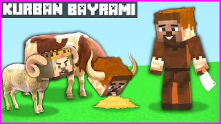 ARDA VE RÜZGARI KURBAN BAYRAMINDA KESİYORUZ! 😂 - Minecraft