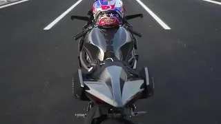 Bike Speed@ 400 Km/H amazing Kawasaki H2R Super