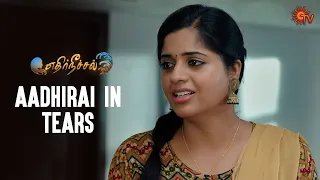 Aadhiraiyai Left-Right Vaangiya Adhi Gunasekaran | Ethirneechal - Best Scenes | Sun TV