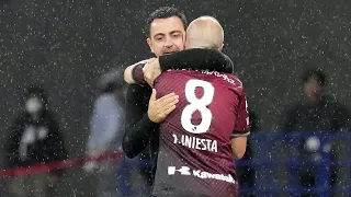 Xavi on Barcelona facing Iniesta's Vissel Kobe in Tokyo｜de Jong｜Kounde｜#VisselBarça｜ヴィッセル神戸｜FCバルセロナ