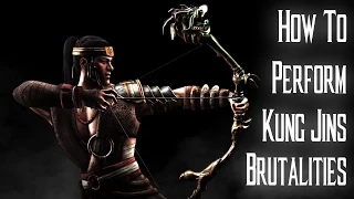 Kombat Tips - How to perform all of Kung Jins Brutalities in MKX