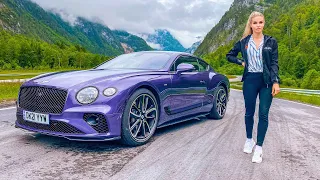 Driving the Bentley Continental GT V8 for the very first time!