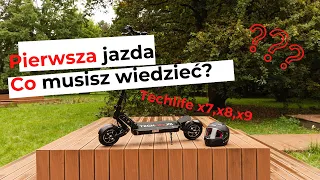 Jak przygotować do pierwszej jazdy hulajnogę elektryczną Techlife x7,x8,x9? | MOBI || Mobiway.pl