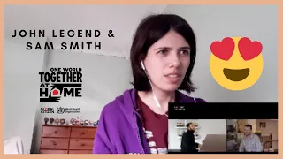 REACTION: John Legend & Sam Smith perform "Stand By Me" | One World: Together At Home