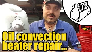 Oil convection heater repair - timer bypass #2103