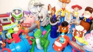 1999 DISNEY'S TOY STORY 2 SET OF 20 McDONALD'S HAPPY MEAL MOVIE COLLECTION TOYS VIDEO REVIEW