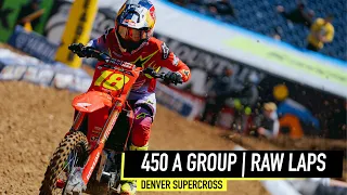 Jett's 53 Second Run & RAW Qualifying Laps Of The 450 Class | 2024 Denver Supercross