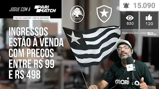 VALOR ABSURDO DOS INGRESSOS | BOA VISTA x BOTAFOGO EM BRASÍLIA | É ALGUMA FINAL?