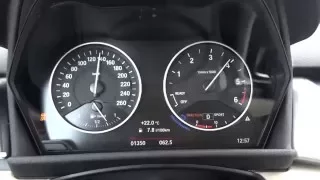 2016 BMW 2 Series 218d xDrive Gran Tourer Acceleration Test 0-100 km/h 0-140