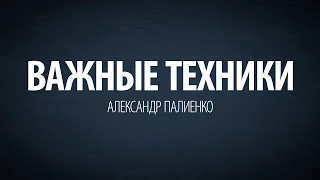 Важные техники. Александр Палиенко.