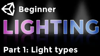 UNITY LIGHTING BASICS PART 1: Light types