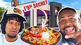 Trying Taco Bell's Aardvark Secret menu Fries