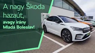 Hosszú utazás elektromos autóval?  - Škoda iV Akadémia III/4.
