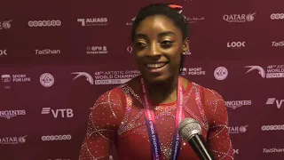 Simone Biles - Interview - 2018 World Championships - Events Finals