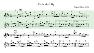 Irish Fiddle - Cathedral Jig Part 3/3 - Backing Track