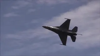 F-16 Fighting Falcon Demonstration [1] - 2017 R.I. ANG Open House & Airshow