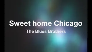 The Blues Brothers - SWEET HOME CHICAGO - Karaoke (Fair Use)