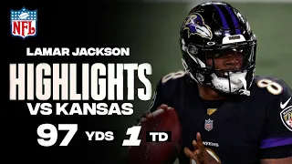 Lamar Jackson full highlights Vs kansas city - 97 yards & 1 Touchdown - 2020 week 3