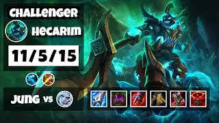 Hecarim 12.1 S11 Jungle Challenger Replay (11/5/15) - BR