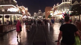 Storm coming in at Magic Kingdom