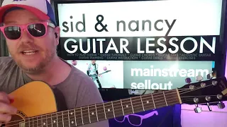 How To Play sid & nancy - Machine Gun Kelly Guitar Tutorial (Beginner Lesson!)